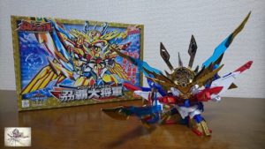(3人の大将軍を再現!多色メッキにクリアの豪華仕様!)BB戦士 超SD戦国伝 刕覇大将軍 レビュー