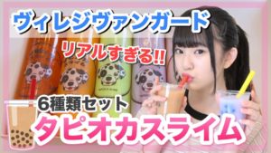 まさかの触り心地にびっくりぽん!!ヴィレッジヴァンガードにタピオカスライムが!!