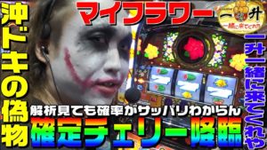 マイフラワー30という沖ドキの偽物で確定チェリーを引いた結果|1GAME一升一緒に来てくれや#24【パチスロ・スロット】