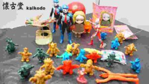 懐古堂 レトロ玩具専門店 昭和おもちゃ博物館 購入品紹介 retro toys japanese ultraman sofubi 怪獣消しゴム