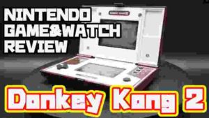 GAME&WATCH 任天堂ゲームウオッチ・ドンキーコング2をレビュー Donkey Kong RETRO GAME