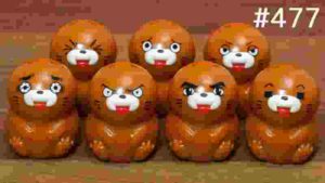 モグラたたきゲームは、たこ焼きっぽい / Whac-A-Mole Game. Japanese toy. Cook Takoyaki.