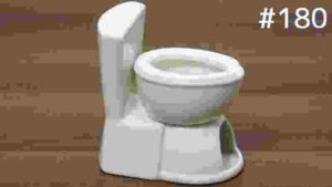 便器でチョコレートフォンデュ / Chocolate Fondu of shape of toilet