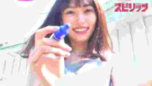 スピリッツ表紙 Movie 山口真帆 20191102